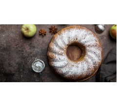 Deliciosa receita de bolo de Fórmula 1 de Maçã com Especiarias