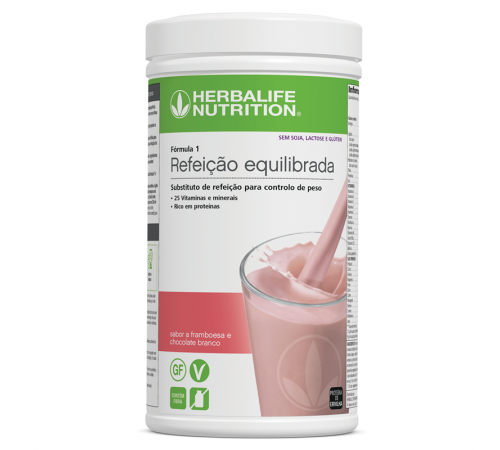 Fórmula 1 Sem Alergénios Framboesa e Chocolate Branco 500 g