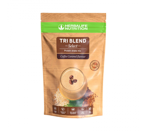 Tri Blend Select - Mistura para Batido de Proteína 600 g - Café Caramelo