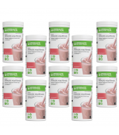 Pack 10 Batidos (33.90€ cada batido) - F1 sem alergénios Framboesa e Chocolate Branco 500g 