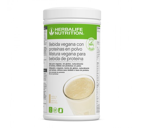 Mistura Vegana para Bebida de Proteína Baunilha 560g